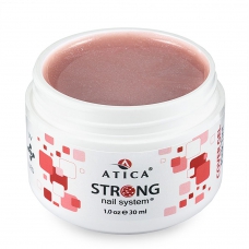 Гель камуфлирующий Atica Strong Gel - Pink Tint (з шимером), 30 мл