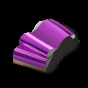 Фольга для дизайна ногтей, фиолетовая