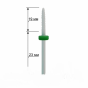 Фреза керамическая “Small Flame” тонкая цилиндрическая зеленая