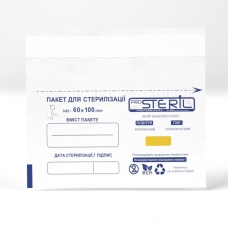 Белые крафт-пакеты для стерилизации, 100 шт (60х100мм) Pro Steril