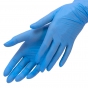 Перчатки нитрил голубые MediOk S (100шт)