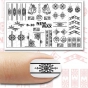 Слайдер-дизайн для ногтей B-20