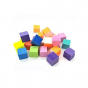 Баф-кубик для ногтей 80/80, разноцветный, 1 шт